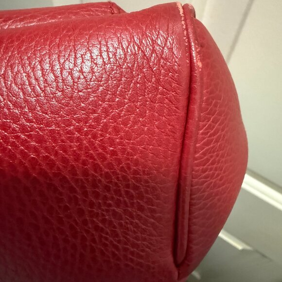 AUTHENTIC GUCCI GG LEATHER BACKPACK! Good Condition and Beautiful Color! - Picture 11 of 13